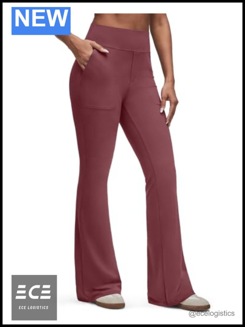 BareFeel Flare Yoga Pants High Waisted Bootcut Leggings